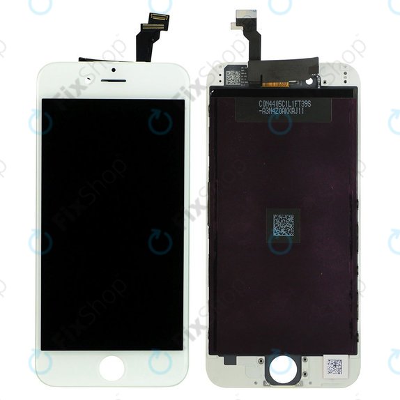 Écran pour iPhone 6, White, Tactile avec cadre
