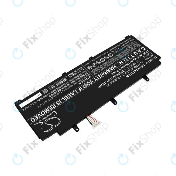 Batterie pour Asus ROG Flow X13 GV301QE-K6008, 3950mAh, Li-Pol, 15.48V, C41N2009, HQ