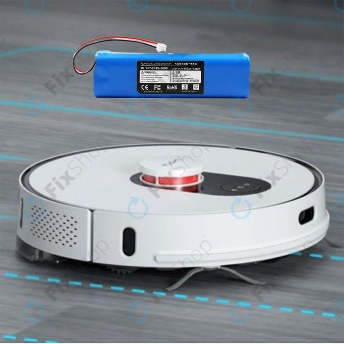 Xiaomi Roidmi EVE Plus, Viomi, Lydsto, Proscenic, Tefal - Batterie XJT-2P4S-6800 Li-Ion 14.4V 6800mAh