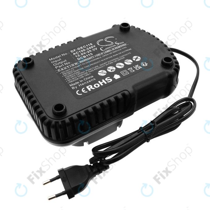 Chargeur pour DeWalt 12-20V, DCB115, HQ