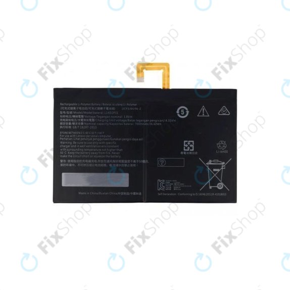 Lenovo TAB 2 A10-70, TB2-X30 - Batterie L14D2P31, 7000mAh