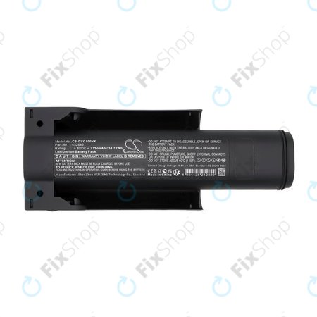 Batterie pour Dyson WashG1 Wet Floor Cleaner, 2350mAh, Li-Ion, 14.8V, 452646, HQ