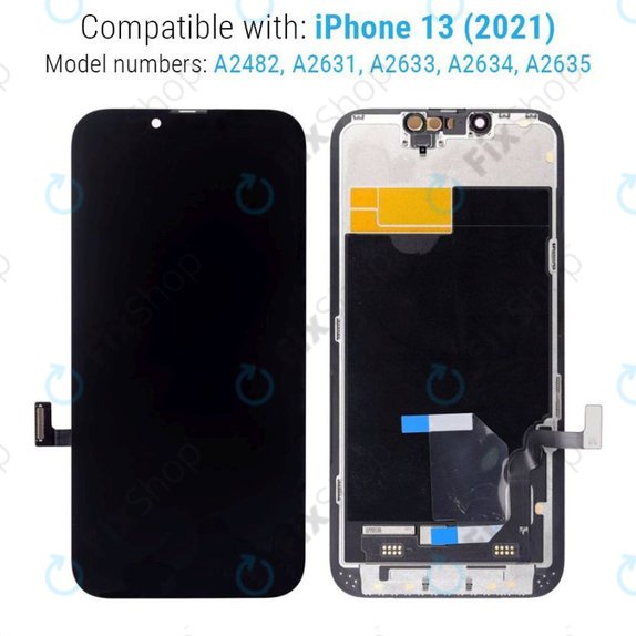 Apple iPhone 13 - Écran LCD + Écran Tactile + Cadre Dur OLED FixPremium