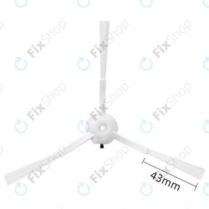 Xiaomi Lydsto W2 - Brosse latérale (2x Blanc)