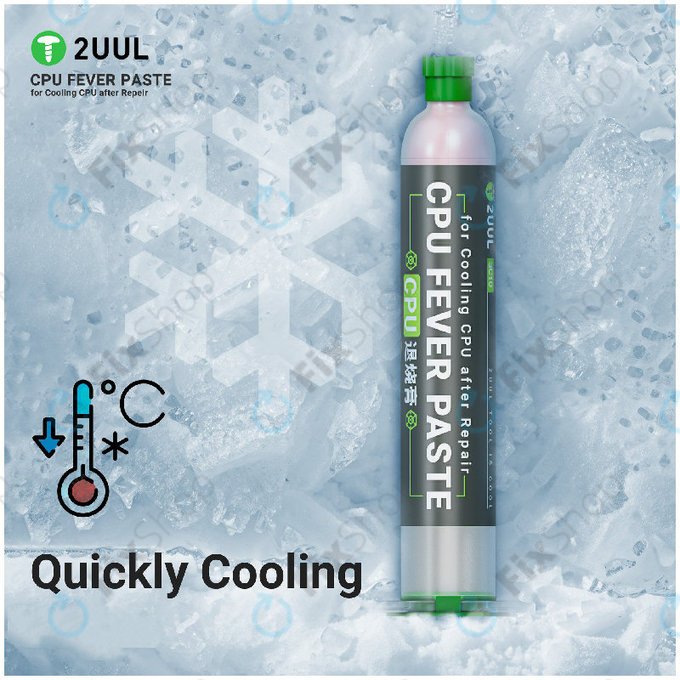 Pâte thermique pour CPU, refroidissement, 2UUL SC10, 50g