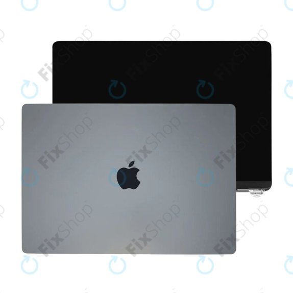 Écran LCD pour MacBook Air 13", A3113 (2024), avec vitre avant et couvercl, Space Gray, 661-40278, Genuine Apple