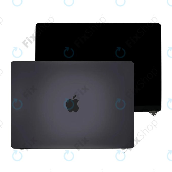 Écran LCD pour MacBook Pro 16" A3403 (2024), avec vitre avant et couvercl, Nano-Texture, Space Black, 661-42326, Genuine Apple