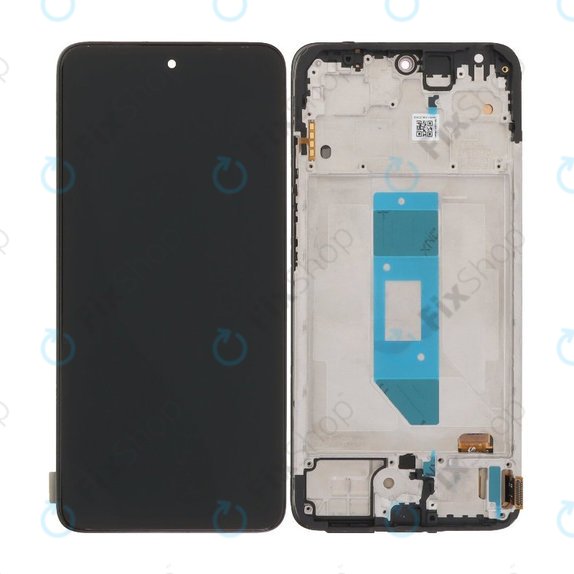Écran OLED pour Xiaomi Redmi Note 14 4G, Black, tactile avec cadre