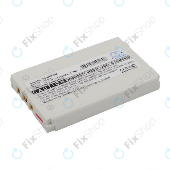 Batterie pour Nokia 3610, 6510, 8310, 1000mAh, Li-Ion, 3.7V, BLB-2, HQ