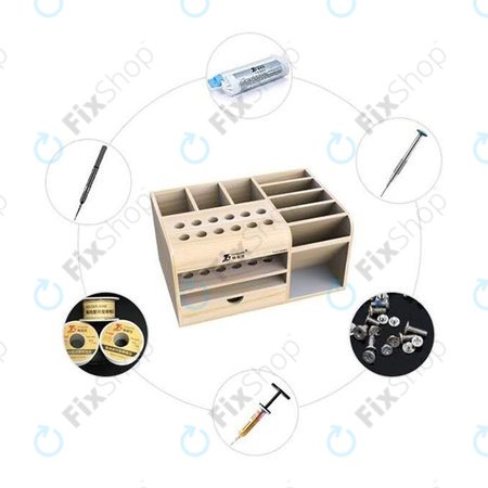 Tool Guide - Boîte de rangement en bois
