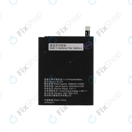 Lenovo VIBE P1ma40 mini, A5000, P70 - Batterie BL234, 4000mAh