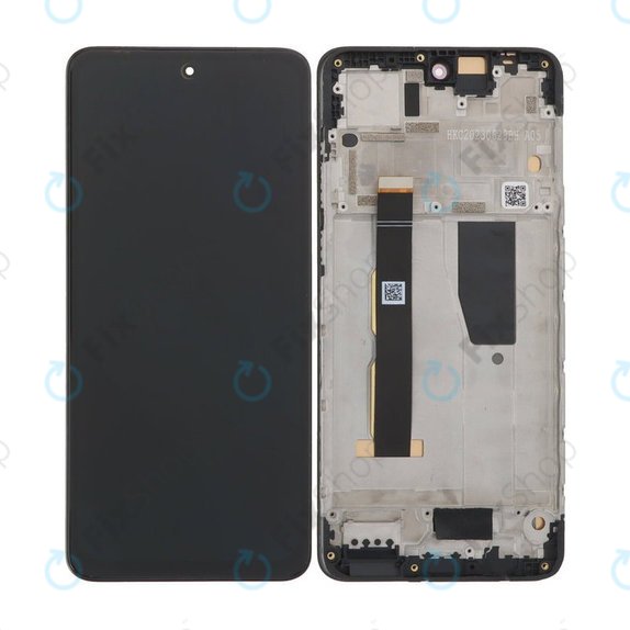 Motorola Moto G84 XT2347 - Écran LCD + Écran tactile + Cadre (Black) OLED