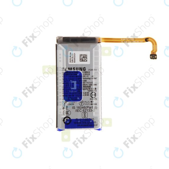 Batterie pour Samsung Z Flip7 FE, Main, EB-BF741ABE, GH82-37736A, Genuine Service Pack