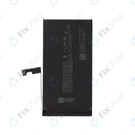 Batterie pour iPhone 15, 3349mAh, A3018