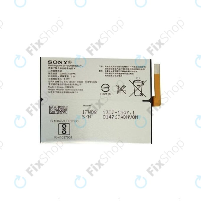 Sony Xperia XA1 G3121 - Batterie 2300mAh - 1307-1547 Genuine Service Pack