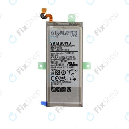 Samsung Galaxy Note 8 N950FD - Batterie EB-BN950ABE, EB-BN950ABA 3300mAh - GH82-15090A Genuine Service Pack