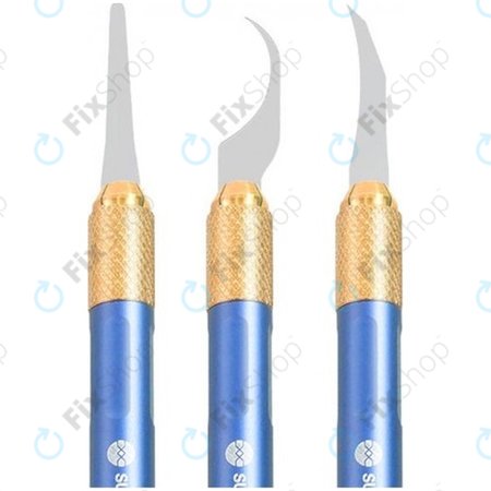 Sunshine SS-101F - Couteau de décollement de colle + ensemble avec lame