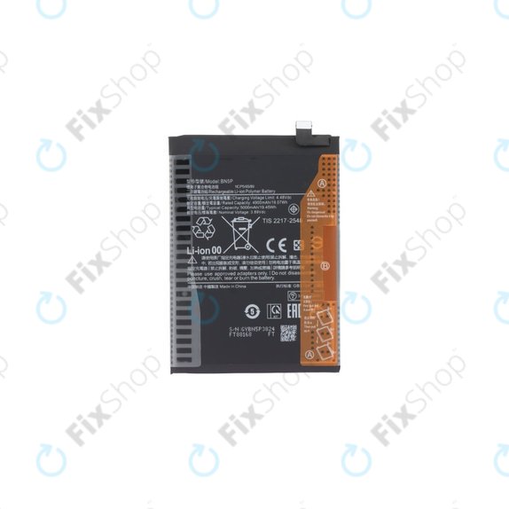 Xiaomi Redmi Note 13 5G 2312DRAABC - Batterie BN5P 5000mAh