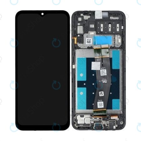 Samsung Galaxy A14 A145F - Écran LCD + Écran Tactile + Cadre (Noir) - GH81-23541A, GH81-23540A Genuine Service Pack