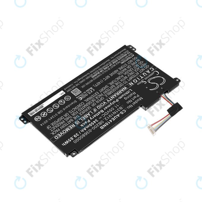 Batterie pour Asus VivoBook 14 E410ma, F414ma, L410ma, 3450mAh, Li-Pol, 11.55V, B31N1912, HQ