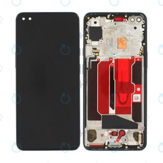 OnePlus Nord - Écran LCD + Écran tactile + Cadre (Gray Onyx) OLED