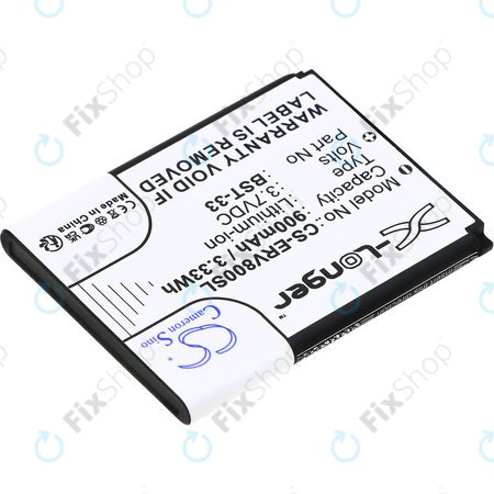 Batterie pour Sony Ericsson W595, K790i, K800i, W850i, W900i, W950i, 900mAh, Li-ion, 3.7V, BST-33, HQ
