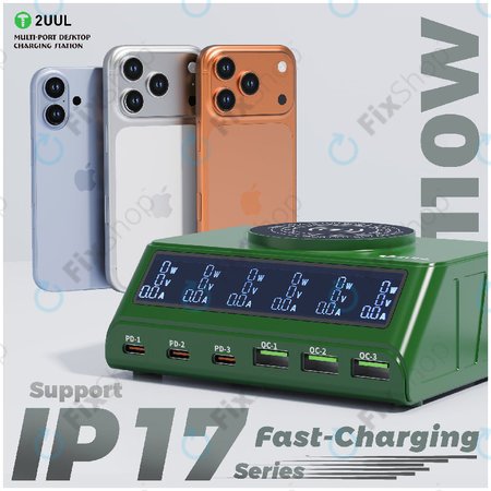 Chargeur de bureau multi-ports, 2UUL PC11