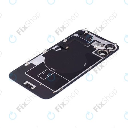 Apple iPhone 16 - Verre de la coque arriere + Verre de caméra + Plaque en métal + Aimants MagSafe (Ultramarine)