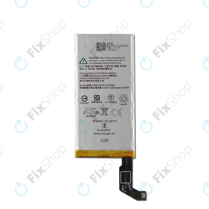 Google Pixel 4 - Batterie G020I-B 2800mAh