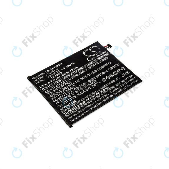 Batterie pour Alcatel 8082, Alcatel 9024w, 4000mAh, Li-Pol, 3.85V, TLp040J1, HQ