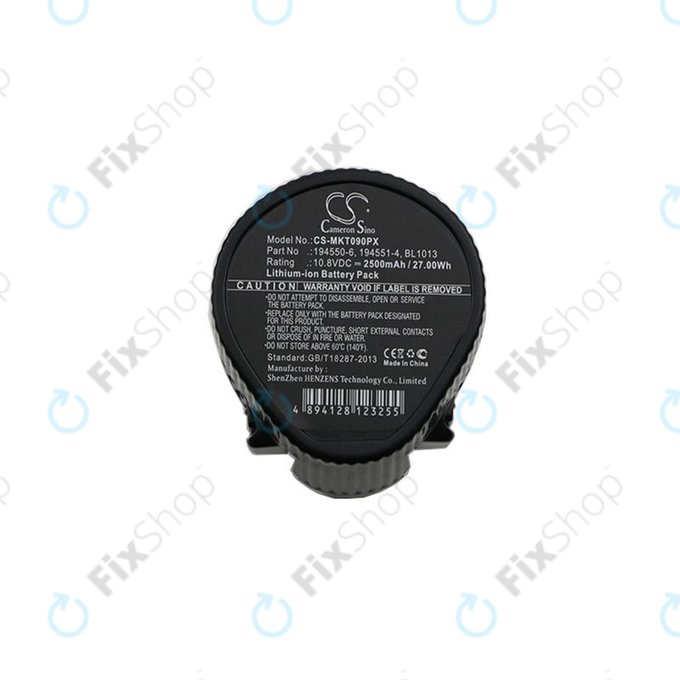 Batterie pour Makita CC300, LC01, JV100, 2500mAh, Li-Ion, 10.8V, 194550-6, HQ