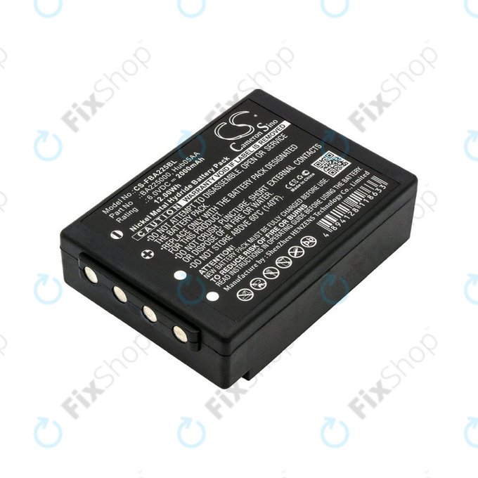 Batterie pour HBC Linus 6, Spectrum 1, 2, A, B, 2000mAh, Ni-MH, 6V, BA225000, HQ