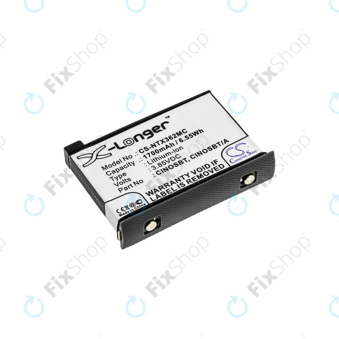 Batterie pour Insta360 One X2, 1700mAh, Li-Ion, 3.85V, CINOSBT, HQ