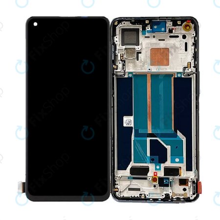 OnePlus Nord 2 5G - Écran LCD + Écran tactile + Cadre (Noir) TFT