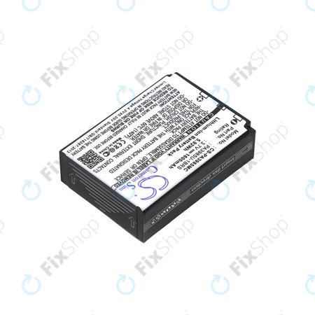 Batterie pour Toshiba Camileo X200, X400, 1600mAh, Li-Ion, 3.7V, PA3985, HQ