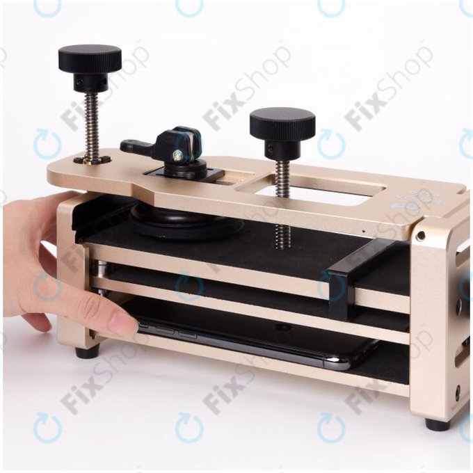 Refox RS50 - Ouvre-téléphone portable et fixation de serrage (2en1)