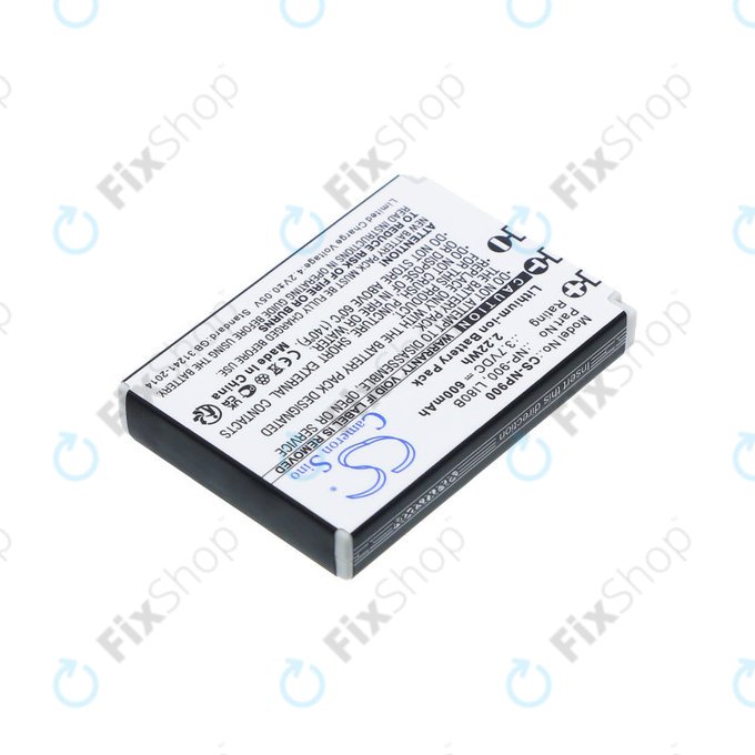 Batterie pour Agfa, Aosta, Avant, Benq, Minolta, Olympus, Polaroid, 600mAh, Li-Ion, 3.7V, Li-80B, HQ