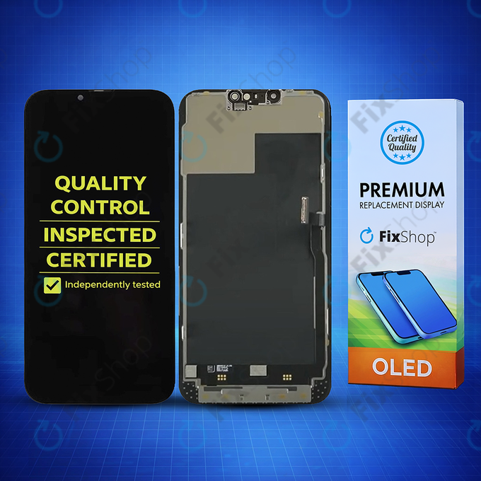 Apple iPhone 13 Pro Max - Écran LCD + Ecran Tactile + Cadre Hard OLED FixPremium