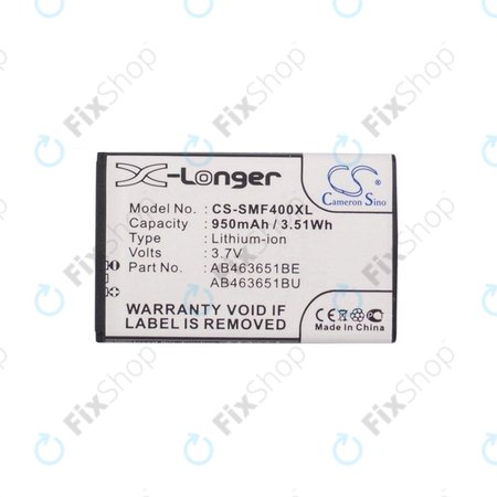 Samsung Chat 322 - Batterie AB463651BC 950mAh HQ