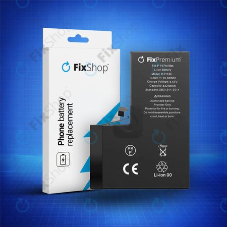 Apple iPhone 14 Pro Max - Batterie A2830 4323mAh FixPremium