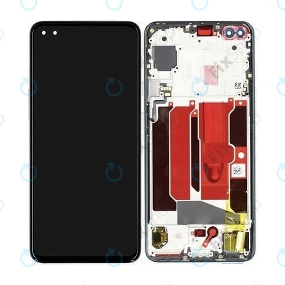 OnePlus Nord - Écran LCD + Écran Tactile + Cadre (Marbre Bleu) - 2011100197 Genuine Service Pack