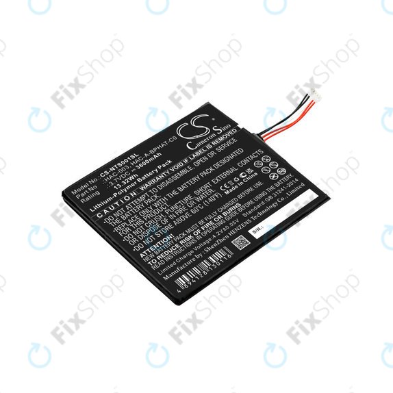 Batterie pour Nintendo Switch, 3600mAh, Li-Pol, 3.7 V, HAC-003, HQ