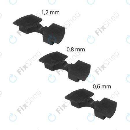 Xiaomi Mi Electric Scooter 1S, 2 M365, Essential, Pro, Pro 2 - Amortisseurs de Vibration (Black) - 3pcs