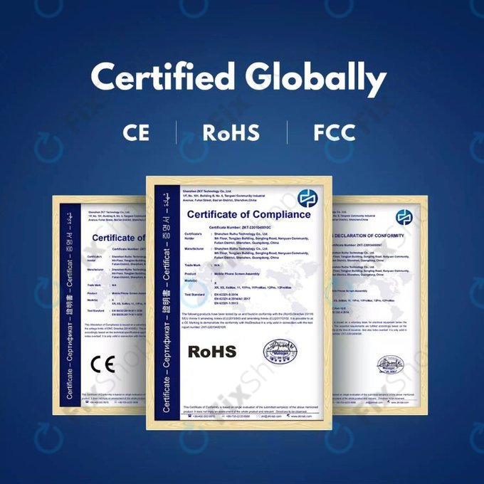 Apple iPhone 16 Pro  - Écran LCD + Ecran Tactile + Cadre In-Cell FixPremium