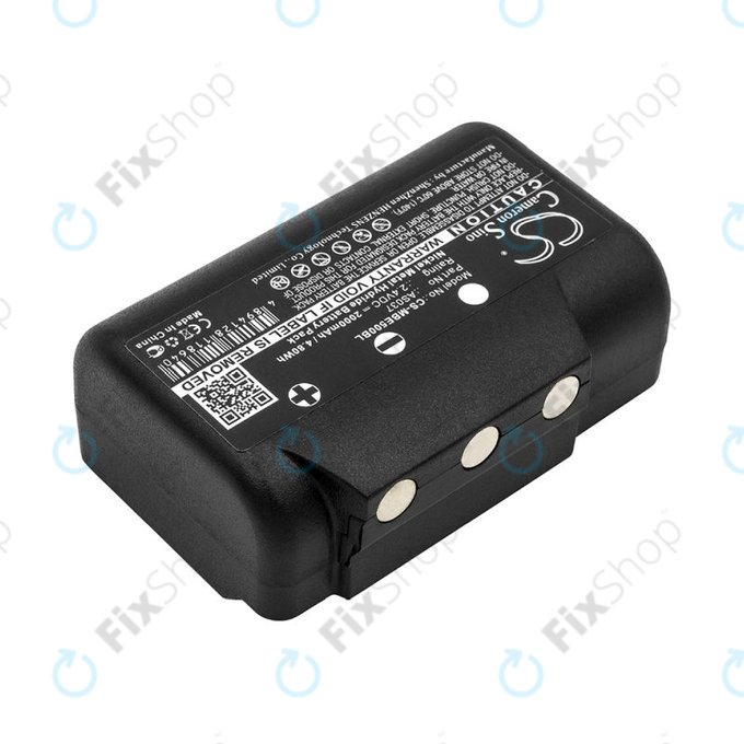 Batterie pour Imet BE5000, 2000mAh, Ni-MH, 2.4V, AS037, HQ