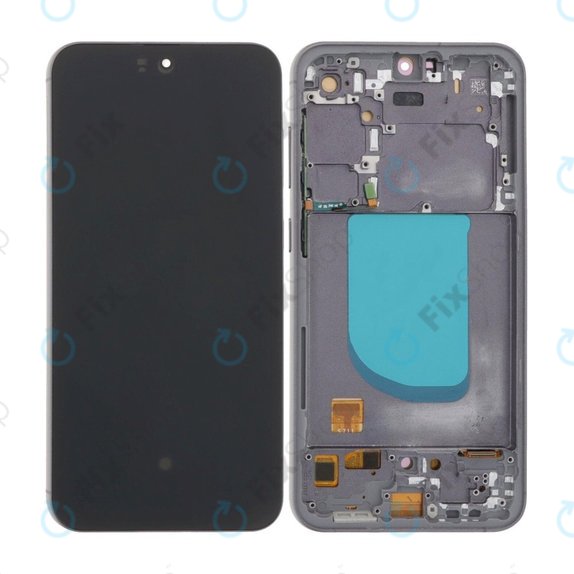 Samsung Galaxy S23 FE S711B - Écran LCD + Écran tactile + Cadre (Graphite) OLED