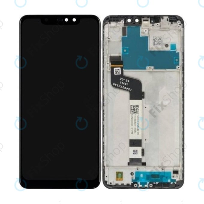 Xiaomi Redmi Note 6 Pro - LCD + Écran Tactile + Cadre (Black) - 5606100640C7 Genuine Service Pack