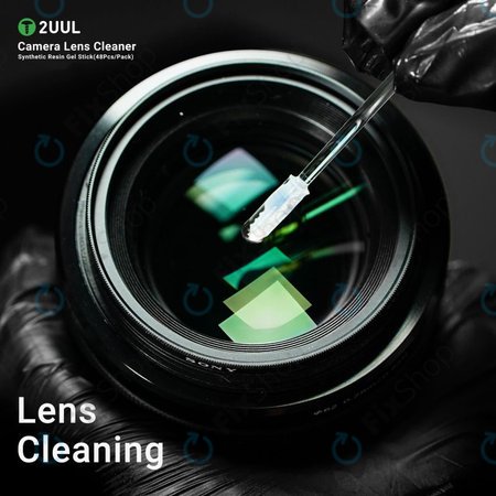 2UUL CL21 - Bâtonnets nettoyants pour objectif de caméra (48 pièces)