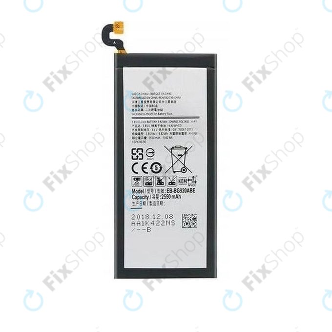 Samsung Galaxy S6 G920F - Batterie EB-BG920ABE 2550mAh