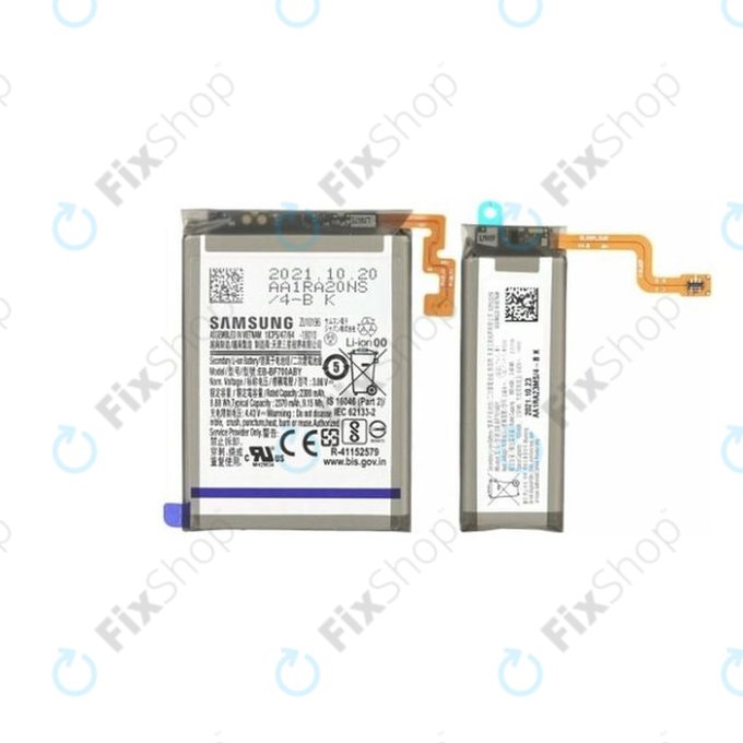 Samsung Galaxy Z Flip F700N - Batterie EB-BF700ABY 3300mAh (2pcs) - GH82-23868A Genuine Service Pack